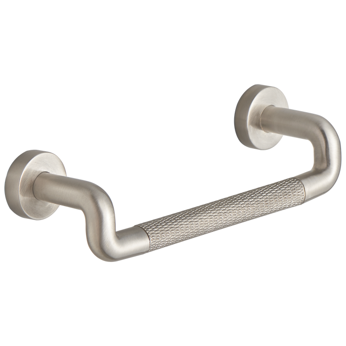 Brizo Litze 699137 Drawer Pull With Knurling, luxe nickel