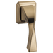 Brizo Virage 696230 Side Mount Flush Lever, luxe gold