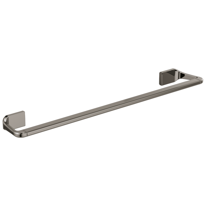 Brizo Levoir 691898 18" Towel Bar, brilliance black onyx