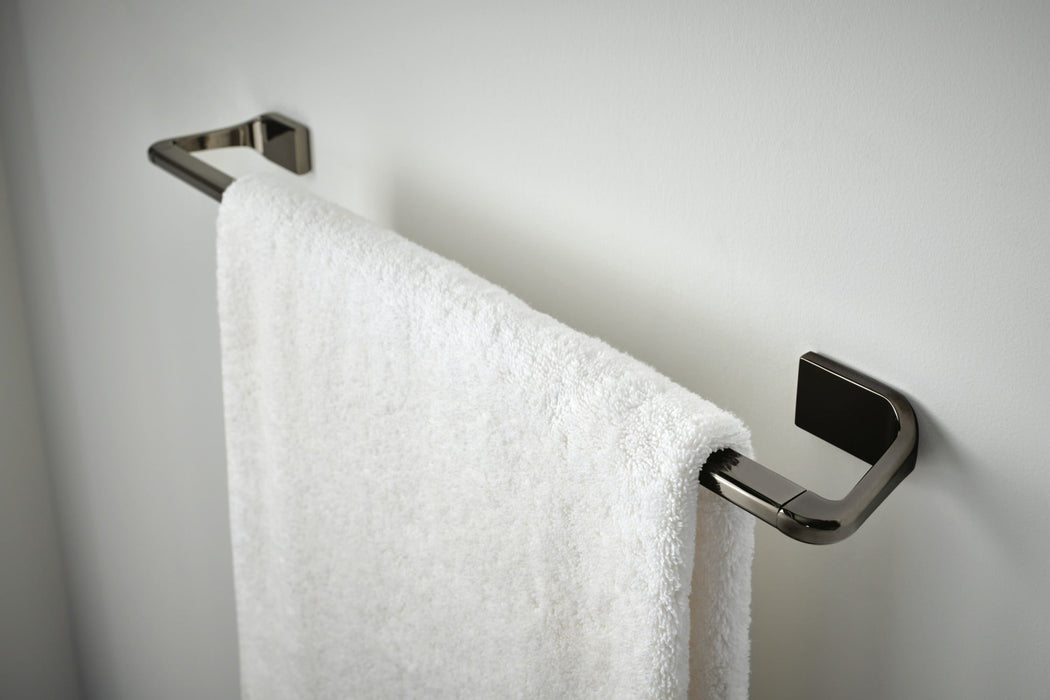 Brizo Levoir 691898 18" Towel Bar, brilliance black onyx - view 2