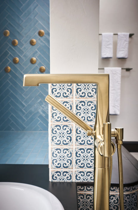 Brizo Levoir 691898 18" Towel Bar, luxe gold - view 5