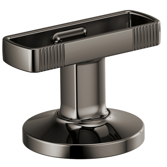 Brizo Kintsu HK5306 Widespread Lavatory Knob Handle Kit, brilliance black onyx