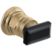 Brizo Invari HK5876 Wall Mount Lavatory Black Crystal Knob Handle Kit, luxe gold black crystal