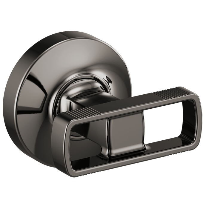 Brizo Kintsu HK70406 Two-Handle Wall Mount Tub Filler Knob Handle Kit, brilliance black onyx