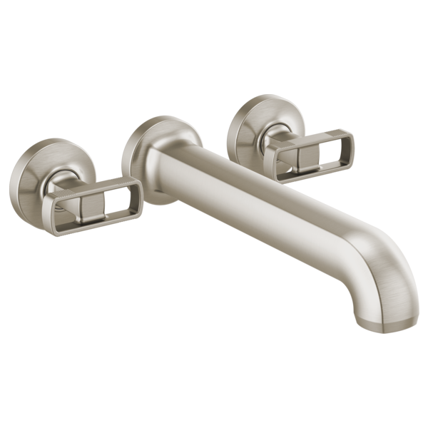 Brizo Kintsu HK70406 Two-Handle Wall Mount Tub Filler Knob Handle Kit, luxe nickel - view 2