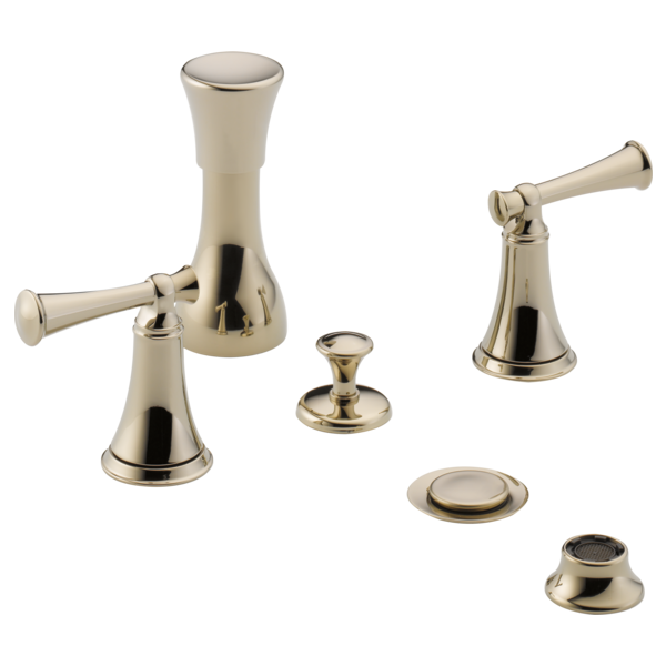 Brizo Baliza HL505 Widespread Lavatory Lever Handle Kit, polished nickel - view 2