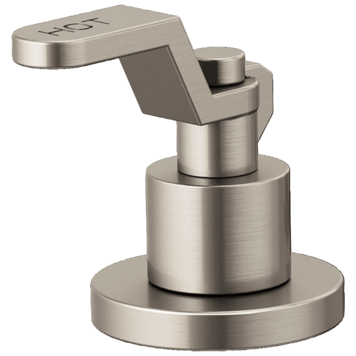 Brizo Litze HL5334 Widespread Lavatory Industrial Lever Handle Kit, luxe nickel