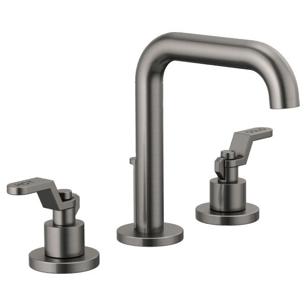 Brizo Litze HL5334 Widespread Lavatory Industrial Lever Handle Kit, luxe steel - view 3