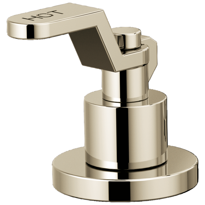 Brizo Litze HL5334 Widespread Lavatory Industrial Lever Handle Kit, polished nickel