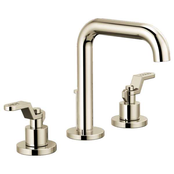 Brizo Litze HL5334 Widespread Lavatory Industrial Lever Handle Kit, polished nickel - view 5