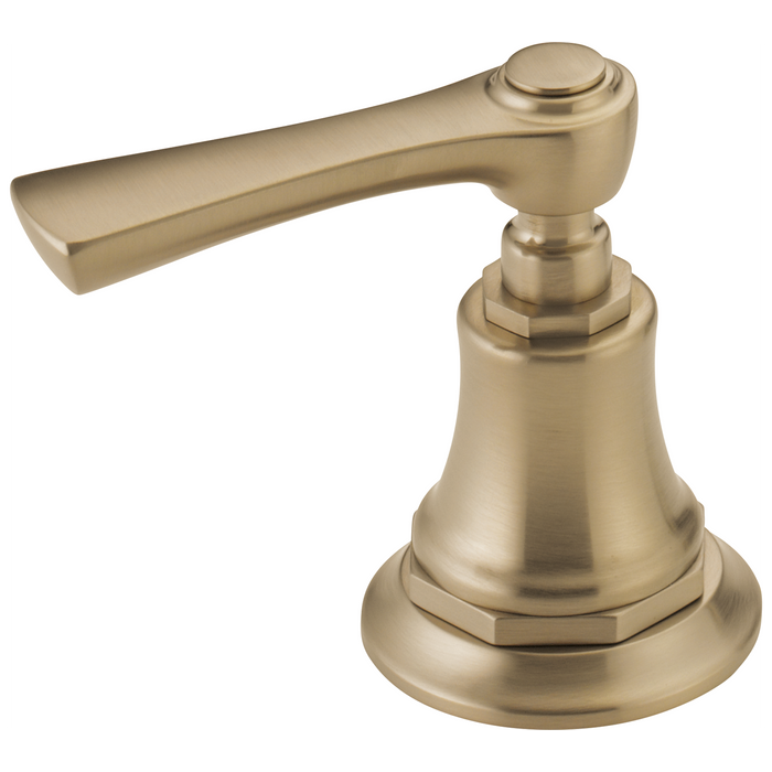 Brizo Rook HL5360 Widespread Lavatory and Bidet Lever Handle Kit, luxe gold
