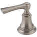 Brizo Rook HL5360 Widespread Lavatory and Bidet Lever Handle Kit, luxe nickel