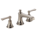 Brizo Rook HL5360 Widespread Lavatory and Bidet Lever Handle Kit, luxe nickel - view 4