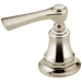 Brizo Rook HL5360 Widespread Lavatory and Bidet Lever Handle Kit, polished nickel