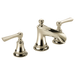 Brizo Rook HL5360 Widespread Lavatory and Bidet Lever Handle Kit, polished nickel - view 3