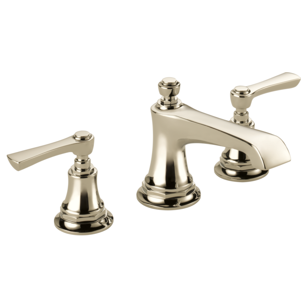 Brizo Rook HL5360 Widespread Lavatory and Bidet Lever Handle Kit, polished nickel - view 4
