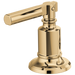 Brizo Invari HL5376 Widespread Lavatory Lever Handle Kit, polished gold