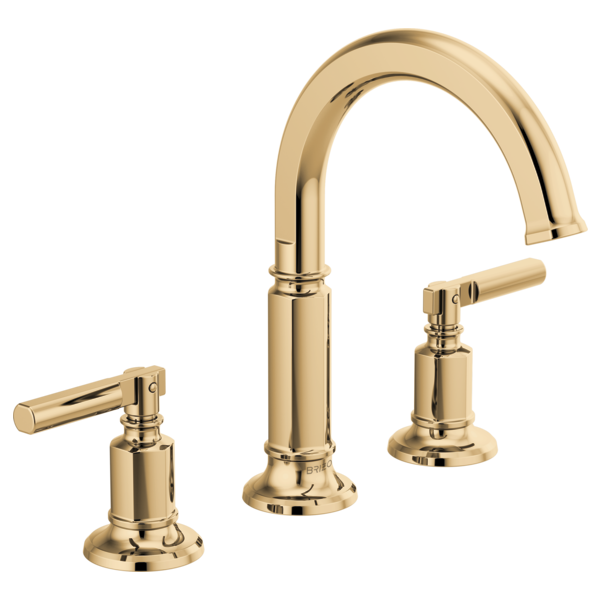 Brizo Invari HL5376 Widespread Lavatory Lever Handle Kit, polished gold - view 4