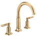Brizo Invari HL5376 Widespread Lavatory Lever Handle Kit, polished gold - view 4