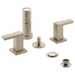 Brizo Siderna HL5380 Widespread Lavatory and Bidet Lever Handle Kit, brushed nickel - view 2