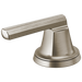 Brizo Levoir HL5397 Widespread Lavatory Low Lever Handle Kit, luxe nickel