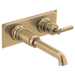 Brizo Invari HL5876 Wall Mount Lavatory Lever Handle Kit, luxe gold - view 3