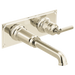 Brizo Invari HL5876 Wall Mount Lavatory Lever Handle Kit, polished nickel - view 3