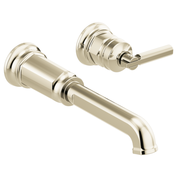 Brizo Invari HL5876 Wall Mount Lavatory Lever Handle Kit, polished nickel - view 4