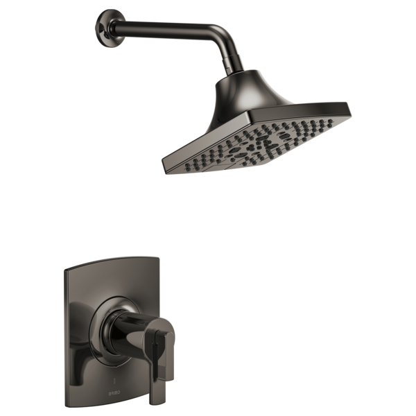 Brizo Kintsu HL6006 TempAssure Thermostatic Valve Trim Lever Handle Kit, brilliance black onyx - view 2
