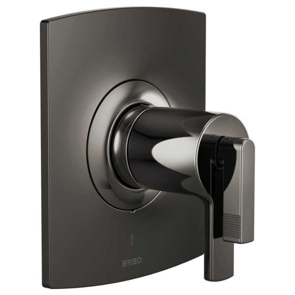 Brizo Kintsu HL6006 TempAssure Thermostatic Valve Trim Lever Handle Kit, brilliance black onyx - view 3