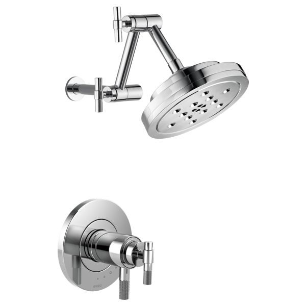 Brizo Litze HL6033 TempAssure Thermostatic Valve Trim T-Lever Handle Kit, chrome - view 3