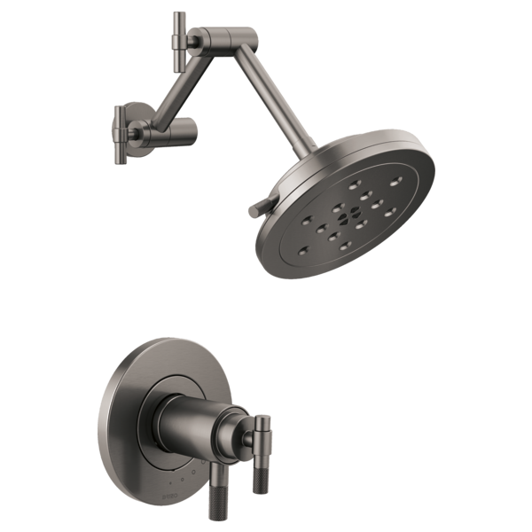 Brizo Litze HL6033 TempAssure Thermostatic Valve Trim T-Lever Handle Kit, luxe steel - view 3