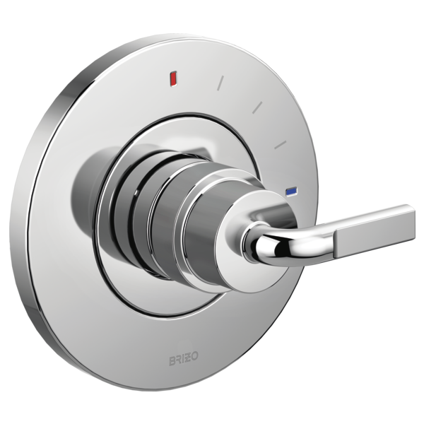 Brizo Litze HL60P39 Pressure Balance Valve Only Trim Notch Lever Handle Kit, chrome - view 2