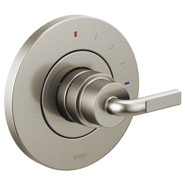 Brizo Litze HL60P39 Pressure Balance Valve Only Trim Notch Lever Handle Kit, luxe nickel - view 2