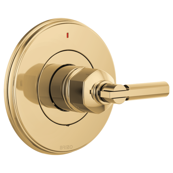 Brizo Invari HL60P76 Pressure Balance Valve Trim Lever Handle Kit, polished gold - view 2