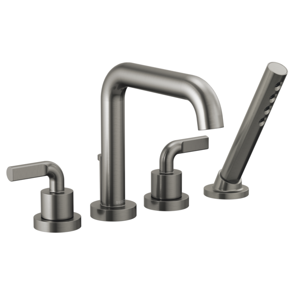 Brizo Litze HL639 Roman Tub Faucet Notch Lever Handle Kit, luxe steel - view 3