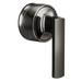 Brizo Kintsu HL6606 Sensori Thermostatic Valve Trim Lever Handle Kit, brilliance black onyx