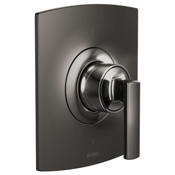Brizo Kintsu HL6606 Sensori Thermostatic Valve Trim Lever Handle Kit, brilliance black onyx - view 2