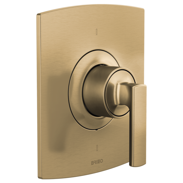 Brizo Kintsu HL6606 Sensori Thermostatic Valve Trim Lever Handle Kit, luxe gold - view 2