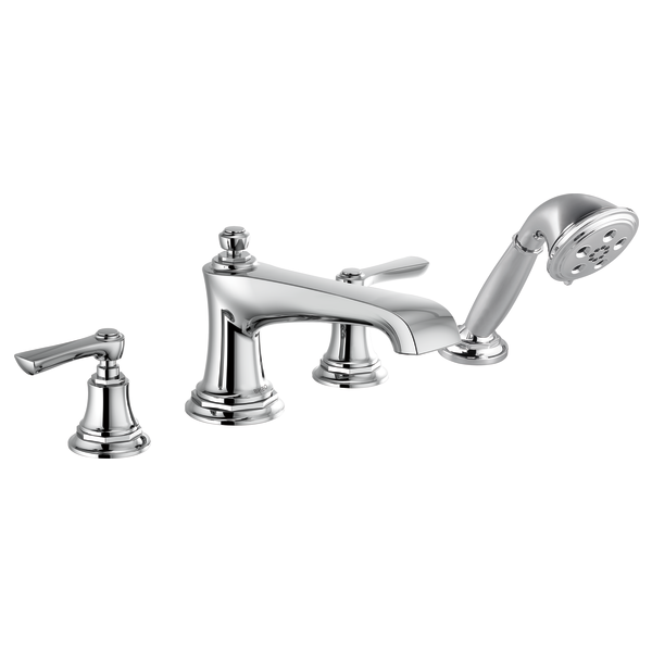Brizo Rook HL660 Roman Tub Faucet Lever Handle Kit, chrome - view 5