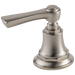 Brizo Rook HL660 Roman Tub Faucet Lever Handle Kit, luxe nickel