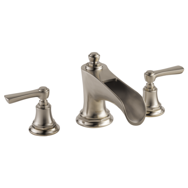 Brizo Rook HL660 Roman Tub Faucet Lever Handle Kit, luxe nickel - view 3