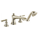 Brizo Rook HL660 Roman Tub Faucet Lever Handle Kit, polished nickel - view 4