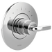 Brizo Litze HL6639 Sensori Thermostatic Valve Trim Notch Lever Handle Kit, chrome - view 2