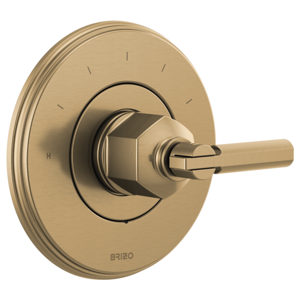 Brizo Invari HL6676 Sensori Thermostatic Valve Trim Lever Handle Kit, luxe gold - view 2