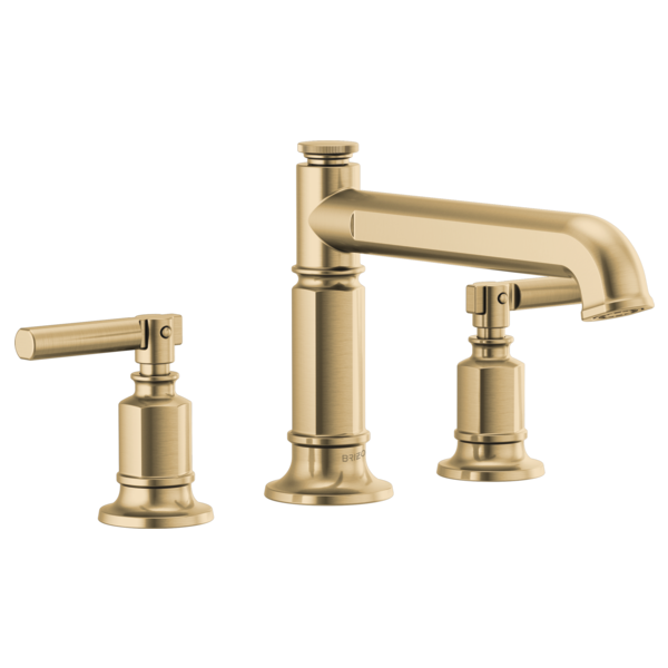 Brizo Invari HL676 Roman Tub Faucet Lever Handle Kit, luxe gold - view 3