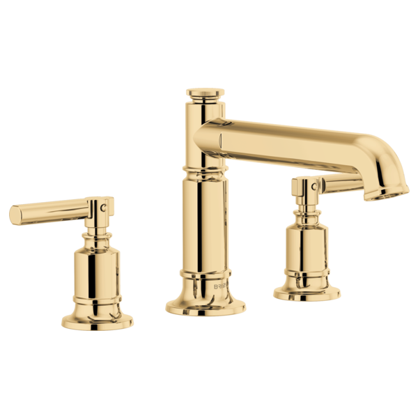 Brizo Invari HL676 Roman Tub Faucet Lever Handle Kit, polished gold - view 3