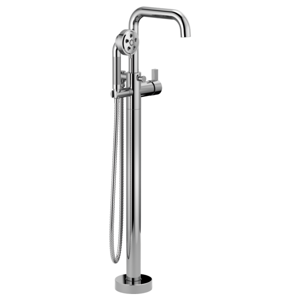 Brizo Litze HL7032 Single-Handle Floor Mount Tub Filler Lever Handle Kit, chrome - view 2