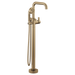 Brizo Litze HL7032 Single-Handle Floor Mount Tub Filler Lever Handle Kit, luxe gold - view 2