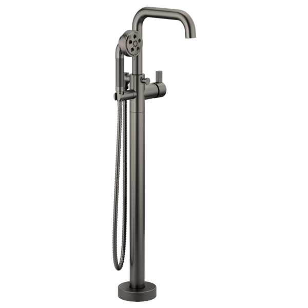 Brizo Litze HL7032 Single-Handle Floor Mount Tub Filler Lever Handle Kit, luxe steel - view 2